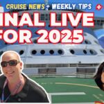 Deb & Matt Chat on YT: Big Cruise News + End of Year Party! 🎄Voyager, Disney, MSC & More LIVE
