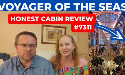 Deb & Matt Chat on YT: Voyager of the Seas Cabin 7311 Review 🚢 Promenade View Interior | Would We Stay Again?