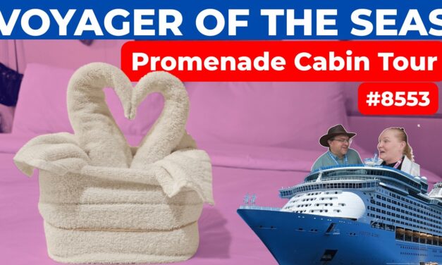 Deb & Matt Chat on YT: Voyager of the Seas Promenade Cabin 8533