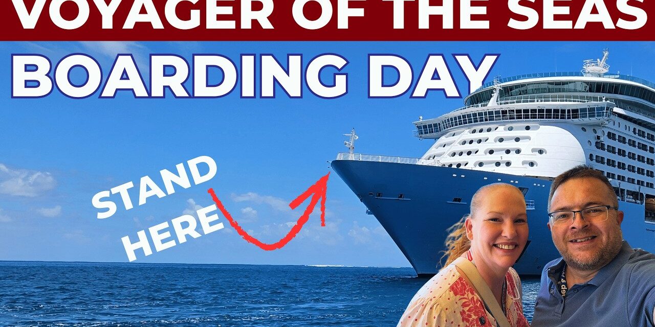 Deb & Matt Chat on YT: Boarding day Our Return to Voyager of the Seas for NYE Cruise