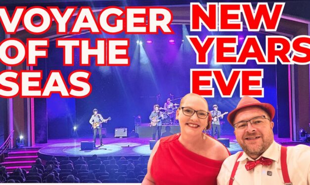 Deb & Matt Chat on YT: New Year’s Eve at Sea 🎉 | Voyager of the Seas NYE Party & Countdown