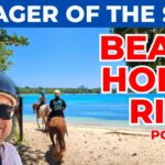 Deb & Matt Chat on YT: Horse Riding in Port Vila 🐎 | White Night on Voyager of the Seas