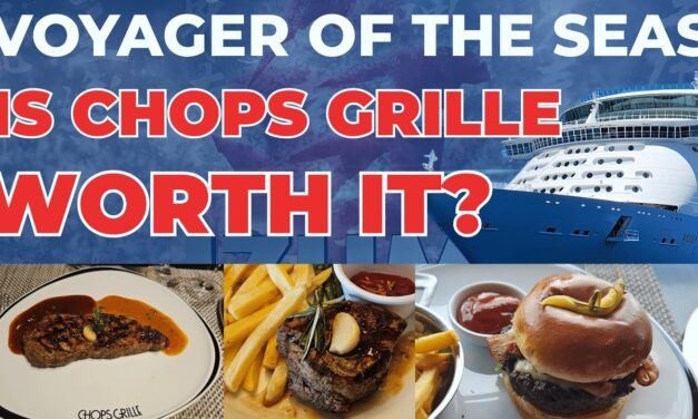 Deb & Matt Chat on YT: Chops Grille on Voyager of the Seas | Lunch vs Dinner | Royal Caribbean Review