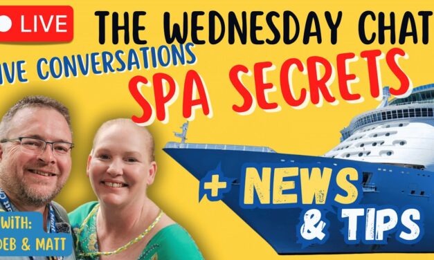 Deb & Matt Chat on YT: Cruise News LIVE: Ships Stuck, Carnival Controversy, Lelepa Updates & Spa Secrets EXPOSED