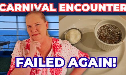 Deb & Matt Chat on YT: Carnival Encounter Cruise SNAFU | Breakfast, Confusion, Show & Deck Party