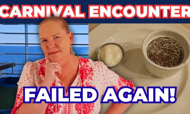 Deb & Matt Chat on YT: Carnival Encounter Cruise SNAFU | Breakfast, Confusion, Show & Deck Party