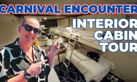 Deb & Matt Chat on YT: Carnival Encounter Cabin Tour 5236 | Interior Quad Room Review & First Impressions