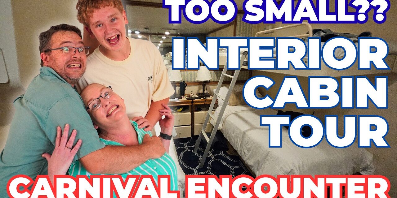 Deb & Matt Chat on YT: Carnival Encounter Cruise Cabin Tour by a Teenager 5236