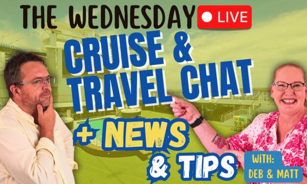 Deb & Matt Chat on YT: Cruise News LIVE 🚢 Ships Attacked? Carnival Adventure Change & Legend of the Seas Trials