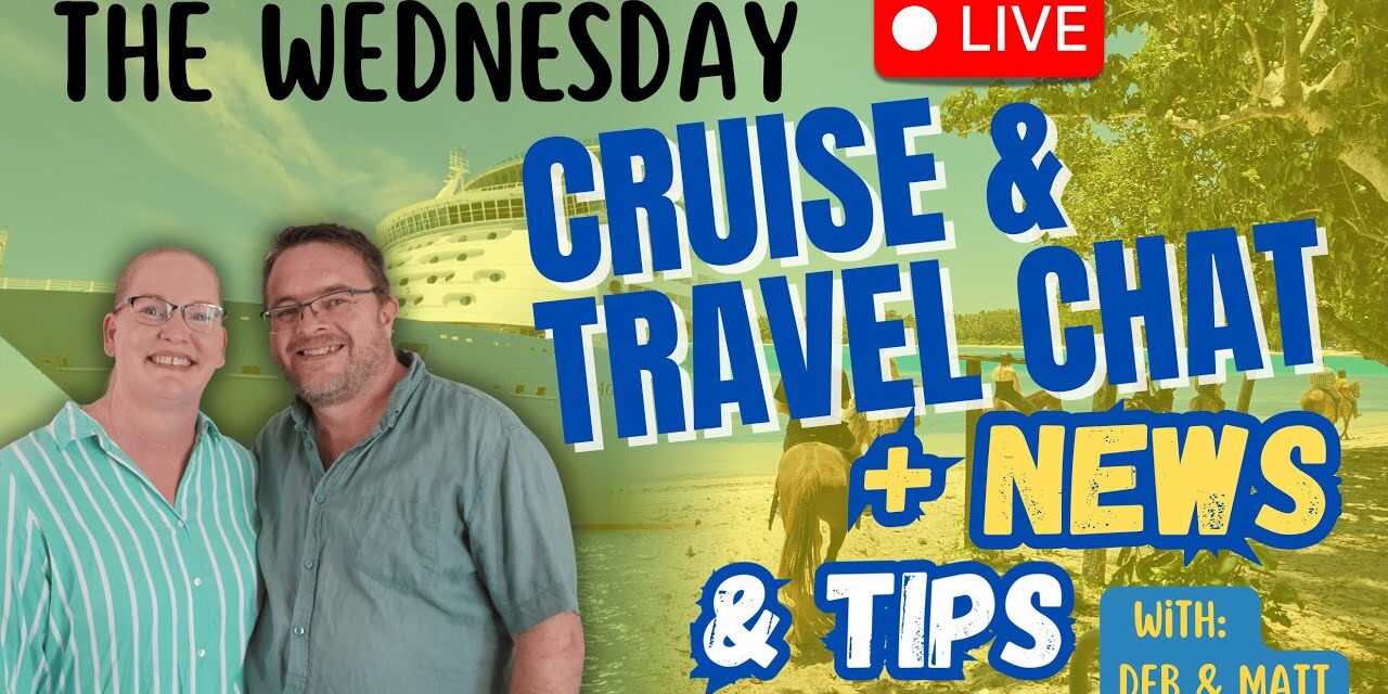 Deb & Matt Chat on YT: Cruise Updates 🚢 Royal Beach Club Opens Santorini, Disney Extends & Icon Class Grows