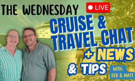 Deb & Matt Chat on YT: Cruise Updates 🚢 Royal Beach Club Opens Santorini, Disney Extends & Icon Class Grows