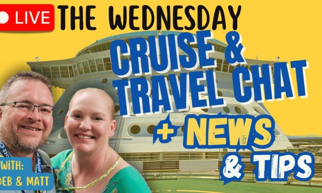Deb & Matt Chat on YT: Cruise News LIVE 🚢 Lelepa Controversy, Virgin Returning? A New Terminal & New Ship Reveal