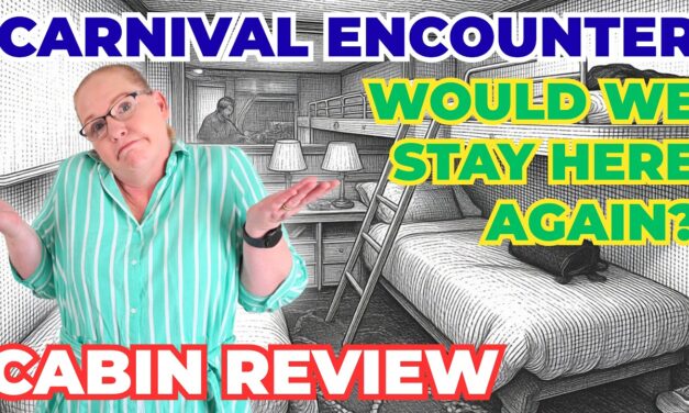 Deb & Matt Chat on YT: Would We Stay Here Again? | Carnival Encounter Interior Cabin Review