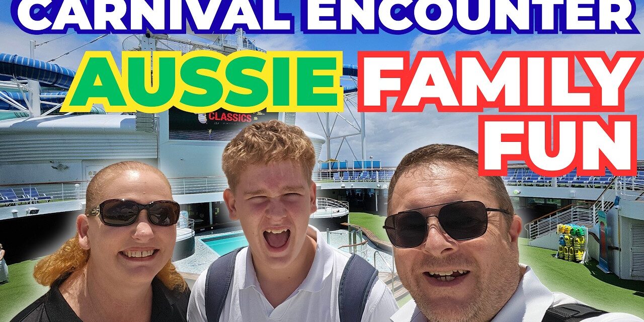 Deb & Matt Chat on YT: Carnival Encounter Family Friendly Australia Day Cruise