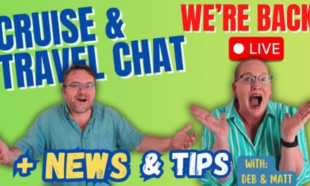 Deb & Matt Chat on YT: Cruise News LIVE 🚢 Carnival Cancels Cruises, Harmony Dry Dock & Major Ship Changes