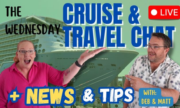 Deb & Matt Chat on YT: Cruise News LIVE 🚢 New Royal Caribbean Ships, Carnival Changes & NCL Cuts