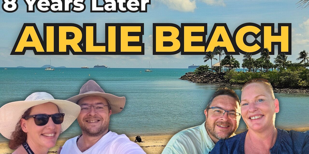 Deb & Matt Chat on YT: I Took Her Back to Where I Proposed | Anthem of the Seas Day 4 (Airlie Beach)