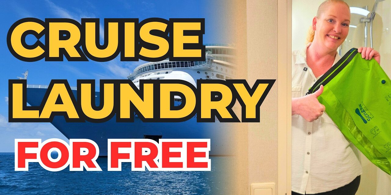 Deb & Matt Chat on YT: How to Do Laundry on a Cruise Ship and Save money | Scrubba Wash Bag Review & Tips