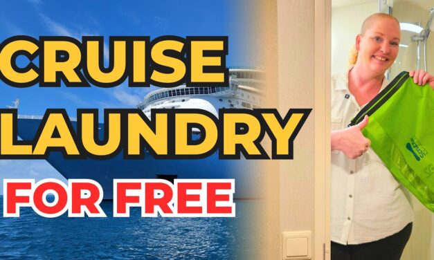 Deb & Matt Chat on YT: How to Do Laundry on a Cruise Ship and Save money | Scrubba Wash Bag Review & Tips