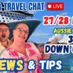 Deb & Matt Chat on YT: Royal Caribbean Goes BIG in Australia?! 🚢 Celebrity Cruise Deployments! Cruise Port Strike