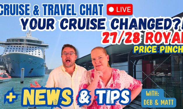 Deb & Matt Chat on YT: NOW We Know! 🚢 Royal Caribbean’s Big Australia Shake-Up Explained! Cruise News and More!