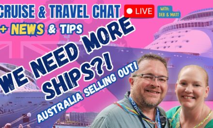 Deb & Matt Chat on YT: Does Australia Need MORE Cruise Ships? 🚢 Princess Selling Out + Cruise News LIVE
