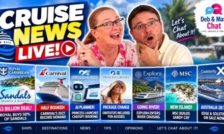 Deb & Matt Chat on YT: CRUISE NEWS LIVE Royal Buys Into SANDALS! 🤯 Carnival Responds + MSC on the River?