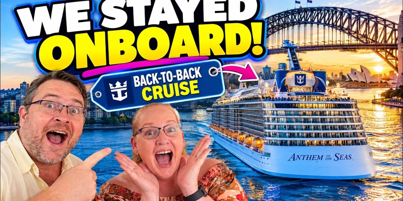 Deb & Matt Chat on YT: Back-to-Back Cruise Turnaround Day in Sydney | Anthem of the Seas