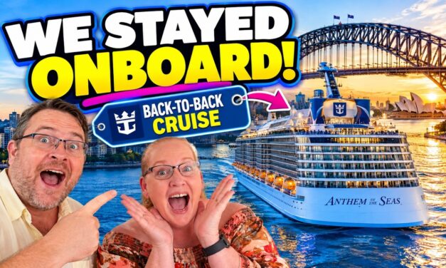 Deb & Matt Chat on YT: Back-to-Back Cruise Turnaround Day in Sydney | Anthem of the Seas