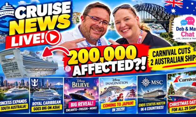 Deb & Matt Chat on YT: 200,000 Cruisers Affected?! 🚢 Carnival Cuts, Disney Reveals & Cruise News LIVE