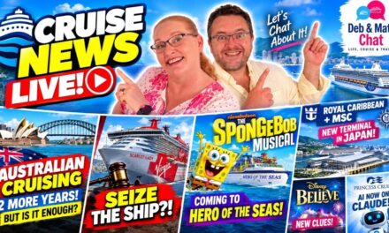 Deb & Matt Chat on YT: They Tried to SEIZE Scarlet Lady?! Australian Cruising SAVED… For Now?!😳🚢 BIG Cruise News LIVE